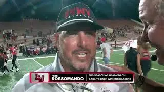 Postgame Interview: Lamar Shocks South Dakota | Coach Rossomando