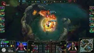 Team Vitality vs Unicorns of Love l 2017 EU LCS Summer Week 1 Day 2 Game 1 l VIT vs UOL