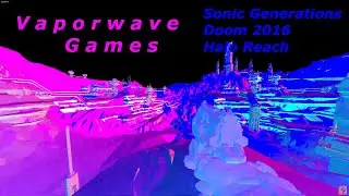Video Games in a Vaporwave Like Aesthetic