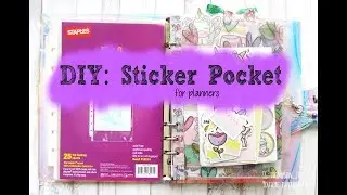 DIY: Sticker Pocket Page
