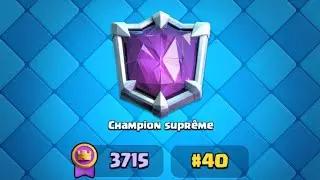 I FINISHED #40🌎 IN THE WORLD!! - CLASH ROYALE 
