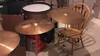 Vintage Paiste Pre serial Giant Beat 18&rdquo;, 20&rdquo; and 24&rdquo; sound file