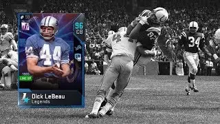 94 Overall Legend Dick LeBeau Review! Madden 19 Ultimate Team