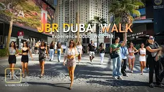 Dubai Walking Tour 2026: The Walk at JBR | 4K ASMR