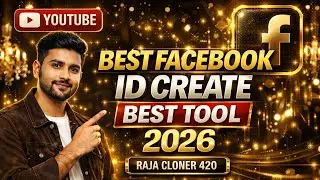 1 Click Me Unlimited Facebook ID 😱 | Working Tool 2026 | Raja Cloner 420