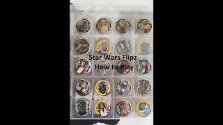 Star Wars Flipz - New Topps collectable game. How to play...