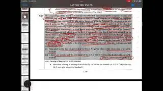CA FINAL LAW JULY 21 Exam (Question on resolution by circulation)