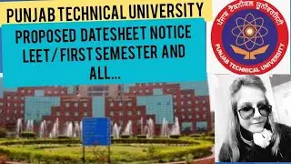 ptu new  notice|proposed datesheet Nov 2022 exam|first semester all courses| 20.12.2022 #ptu