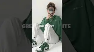 Best color combinations for girl's outfit 🎧💌
