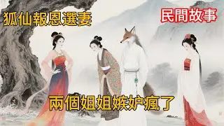 震驚！宋朝狐仙救了爹爹，竟要娶我為妻，姐妹卻想搶我的姻緣#民间故事#故事頻道#听书#民間故事#有聲書#說書#睡前故事#情感