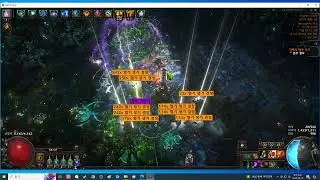 3.24 Poison raise spectre 16T mapping (Tawhoa shaman 5+Necrotic Bones 2+Warcaller 1)