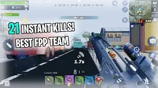 21 EPIC KILLS - BEST FPP TEAM w/ IPlay | Creative Destruction DUO Gameplay