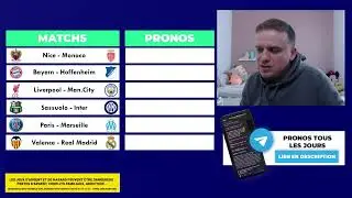 Live Pronostics Football ( Liverpool - Man.City / PSG - OM / Valence - Real Madrid )