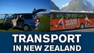 Travel in New Zealand - How to get around as a backpacker! (Tutorial)