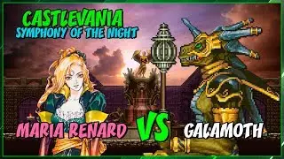 Castlevania: SoTN  - Maria Renard Vs Galamoth