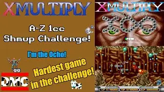 X Multiply (Arcade) - 1CC - A-Z 1cc Shmup Challenge!