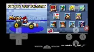 Mario kart ds &eacute;mulateur : coupe feuille (mirror mode-cheat mode) 3 star rank