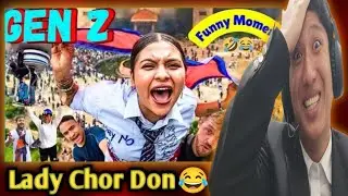 Gen_z Ko Nam Luto Nepal(Part 2)Reaction Video_Genz Funniest Video Clips@HamroYatra2 