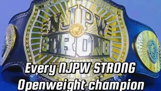 Every NJPW STRONG Openweight champion (2022-2024)