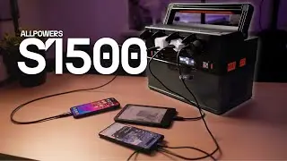 Fair f&uuml;r den Preis! - Allpowers S1500 (+Solarmodul) | Unboxing & erster Test