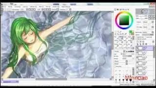 [ Minnoao ] Lily Anime Speed Paint on Paint Tool Sai