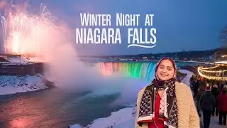 Niagara Falls Winter Night Trip | Fireworks & Laser-show Experience | Guided Tour