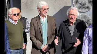 Actors Robert De Niro, Martin Sheen, Sam Waterston Campaign for Kamala Harris