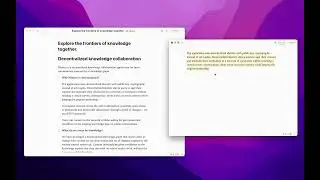 Mintter Showcase: transclusions