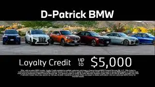 D-Patrick Motoplex - BMW Revised Television Ad -Jan 2026