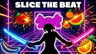 BEAT SABER | Immersive Interactive Warm-Up | Neon Rhythm Game | Viral Interactive Game⚡