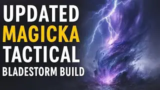 Ultimate Magicka Tactical Bladestorm Build 2025 - ESO Sorcerer/Templar/Necromancer Guide