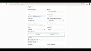 Global Medic Member Registration Step