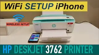 HP DeskJet 3762 WiFi Setup iPhone Review.