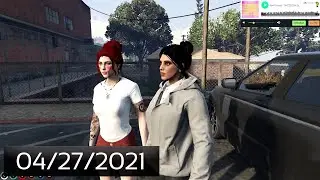 [04/27/2021] Short GTA RP stream on NoPixel 3.0