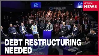 President Lee calls for need to restructure heavy debts for small businesses