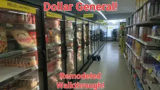 Dollar General Walkthrough!🚶&zwj;♂️🚶&zwj;♀️Newly Remodeled Store! 🤩😃