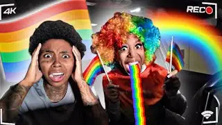 ОЧЕНЬ ПОДОЗРИТЕЛЬНЫЙ 🌈 РОЗЫГРЫШ НАД ДЕВУШКОЙ 😱 * УМОРИТЕЛЬНО *