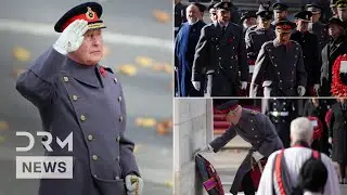 WATCH: King Charles Leads Remembrance Sunday 2025 in London | Royas & Leaders Pay Tribute | AQ1Z