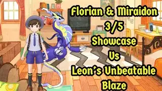 Florian And Miraidon 3/5 Showcase.  Pokemon Masters EX.  #pokemon #pokemonmasters