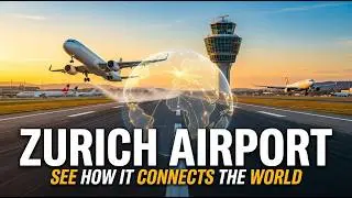 How Airplanes Connect the World From Z&uuml;rich International Airport #switzerlandeasy