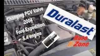 PCV valve replacement 2004 Ford Expedition 5.4L engine