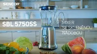 SENCOR - Mixer se skleněnou n&aacute;dobou