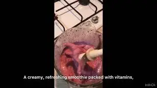 4 Ingredient frozen fruit Smoothies, Berries , watermelon, Milk And Banana