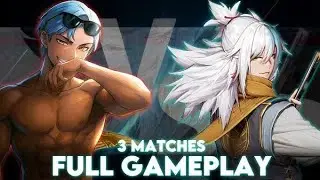 The Spike Volleyball 3x3 !! OASIS + 1 Vs Azure Dragon Festival Boss || Full Gameplay !!