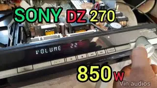 SONY 💚HCD-DZ 270 💙 850W dvd hometheatre music system aux sound checking 🔊vin audios 🔊 sold out🙏
