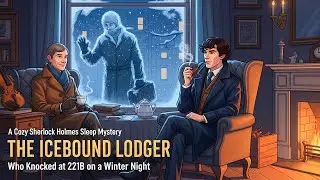 The Icebound Lodger Who Knocked at 221B on a Winter Night | A Cozy Sherlock Holmes Sleep Mystery”