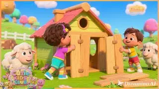 Kids Enjoy Buidl Sheep house Song For Kids | Cutie Kids Club