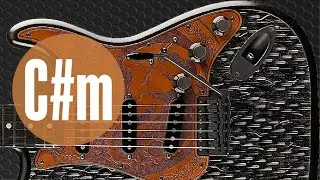C# minor Backing Track Strong Soul Smooth Guitar Lesson
