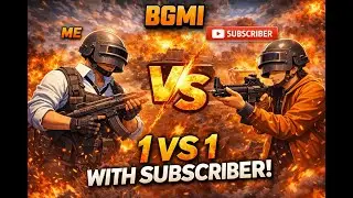 🔴 BGMI 1v1 LIVE STREAM 🔥Aaj hoga real skill test