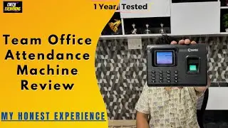 Team Office Attendance Machine Review | My Honest Experience #attendance #machine